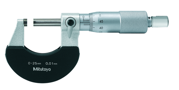 Mitutoyo Mitutoyo Dış Çap Mikrometresi 0-25mm 0-25 mm | 102-301