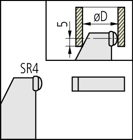 Mitutoyo Tüp Mikrometre 0-25 mm | 115-116 Teknik Çizim
