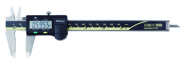 Mitutoyo Dijital Kumpas ABS AOS İnç/Metrik, 0-6'' | 500-191-30