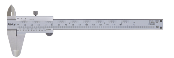 Mitutoyo Verniyerli Kumpas 0-200/0,06mm (Metrik/İnç) | 530-114