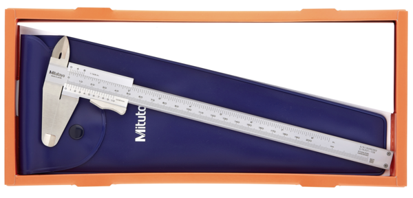 Mitutoyo Başparmak Kelepçeli Vernier Kaliper 0-300mm/0-8'' 0,05mm, Metrik/İnç | 531-109 Görsel-2