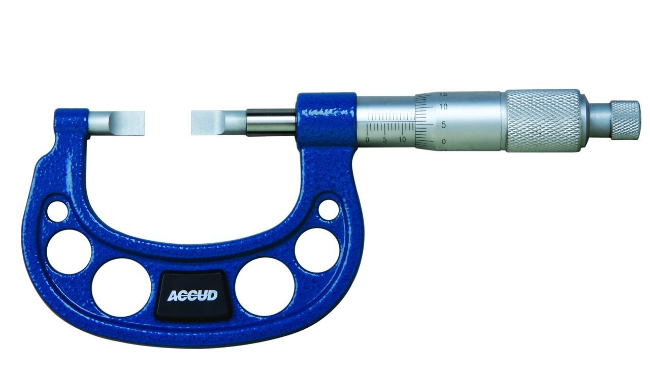 ACCUD Mekanik Bıçak Ağızlı Mikrometre 0-175mm 326 Serisi Resim