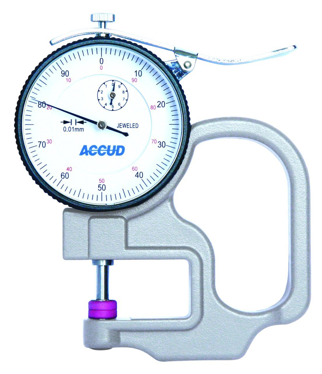 Accud Mekanik Kalınlık Komparatörü 0-30mm 443 Serisi Resim