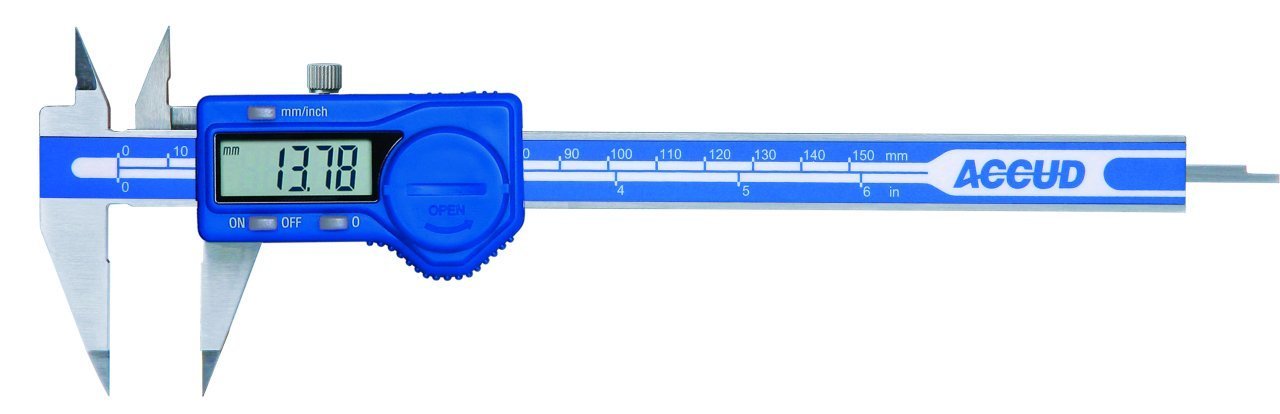 ACCUD Dijital Nokta Temaslı Kumpas 150mm 138-006-11 Resim