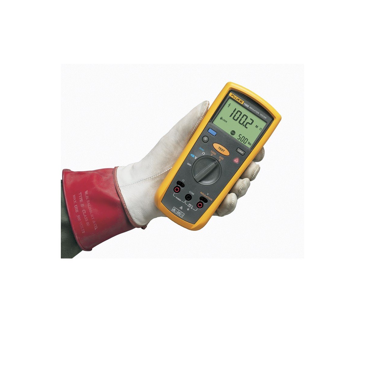 FLUKE 1503 DIJITAL IZOLASYON OLCU ALETI RESIM-2