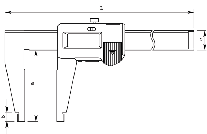 Mitutoyo Dijital Kumpas 0-1000 mm | 550-207-10