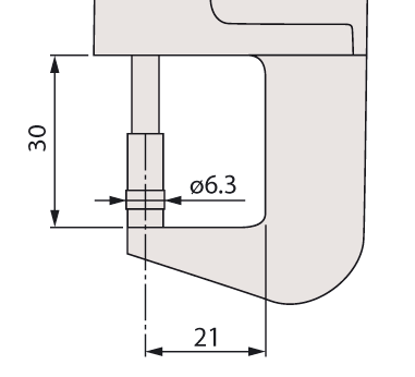 Mitutoyo ABSOLUTE Dijital Kalınlık Ölçme Komparatörü 0-12mm | 547-401