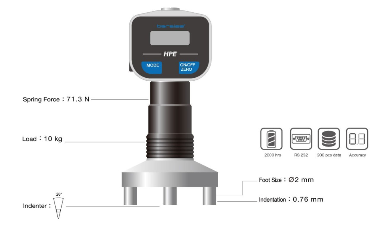Bareiss HPE II Barcol kalite kontrol testi