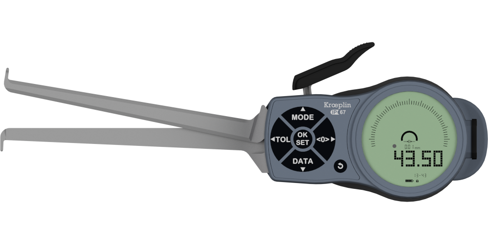 Kroeplin Dijital İç Çap Kanal Komparatörü '30-60 mm' | L330