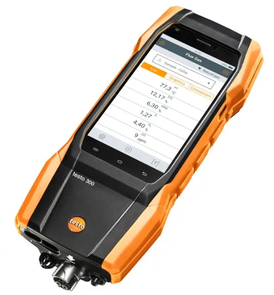 Testo Baca Gazı Analiz Cihazı (Yazıcılı Set) 15000 PPM | Testo 300 LL Resim-2