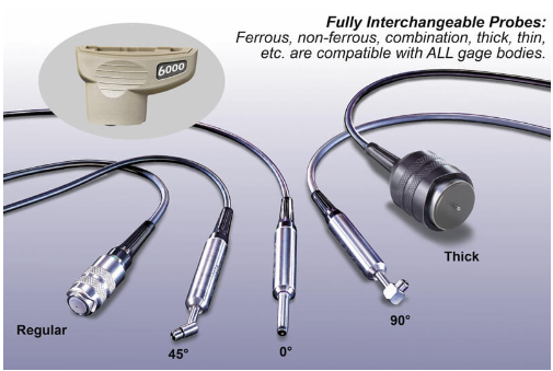 DeFelsko Positector 6000 Kaplama Kalınlık Probları | Tüm Metal Yüzeler İçin