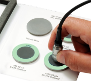 DeFelsko Positector 200 Ultrasonik Kalınlık Probları Aksesuarları | Sertifikalı Kaplı Metal Levhalar-A3