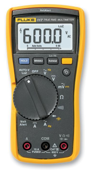 FLUKE Temassız Voltajlı Elektrikçi Multimetresi | FLUKE-117