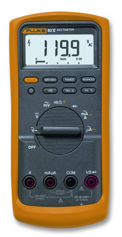 Fluke True RMS Dijital Multimetre | FLUKE-83-V