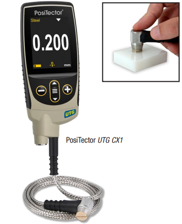 PosiTector UTG - Ultrasonik Duvar Kalınlığı Ölçer | POSITECTOR UTG- CX (Aşırı Korozyon Probu)