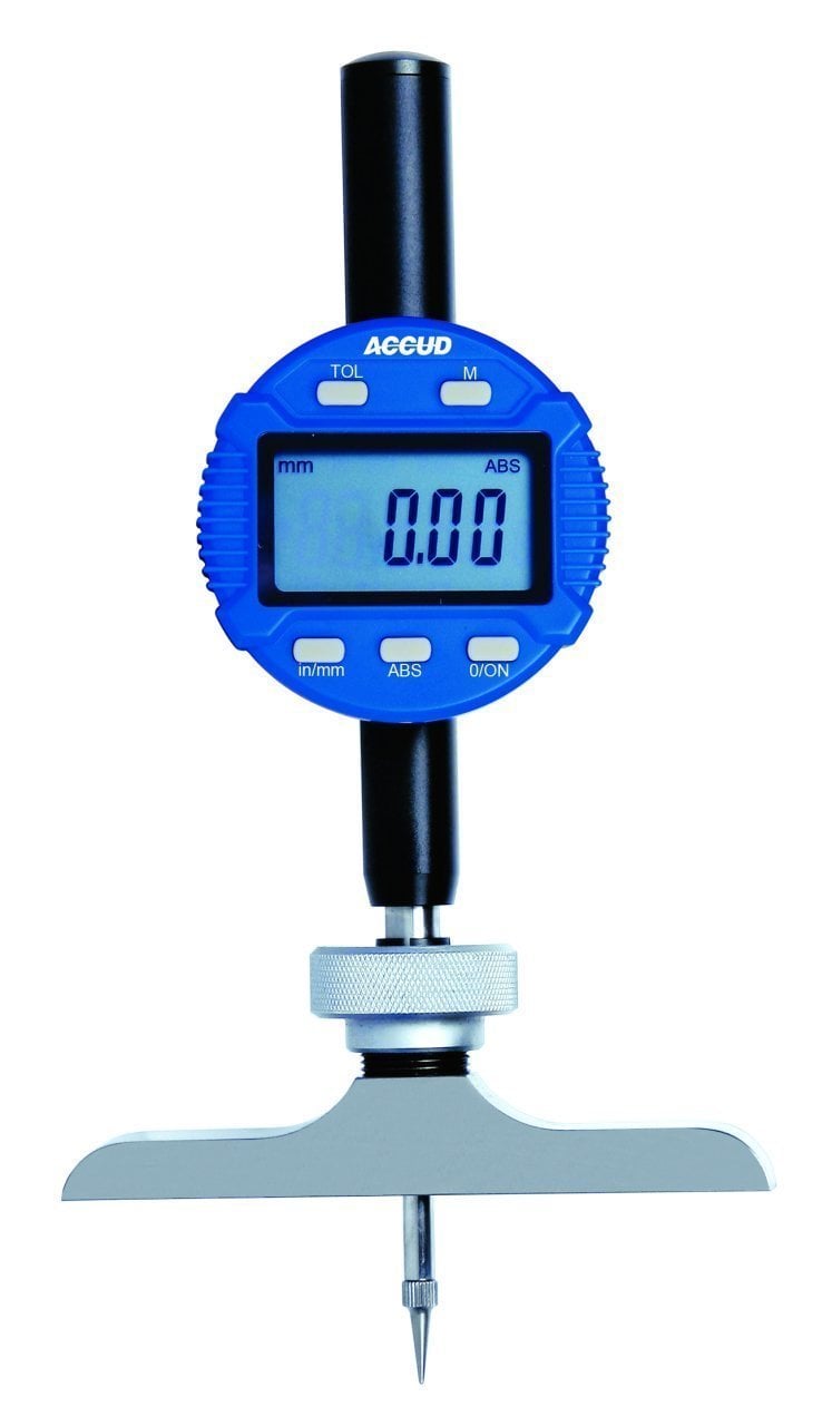 ACCUD Dijital Derinlik Komparatörü Saati 0-300mm | 293 Serisi