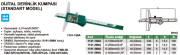 Insize Dijital Derinlik Kumpası 150mm | 1141-150A Serisi