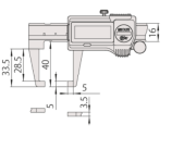 Mitutoyo Dijital Kumpas (Metrik) 150 mm | 573-651-20