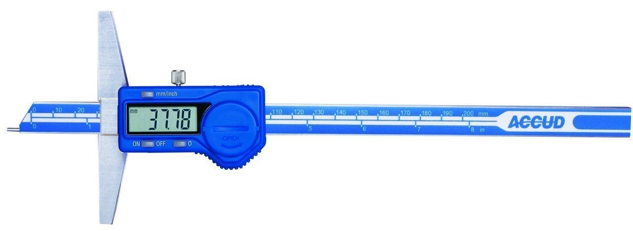 Accud Dijital Pimli Derinlik Kumpası 300mm | 172-012-11