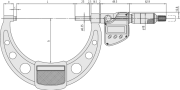 Mitutoyo Digimatic Mikrometre 150-175 mm | 293-252-30