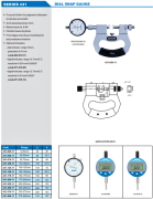 ACCUD Saatli Çatal Mastar 0-300mm | 431 Serisi