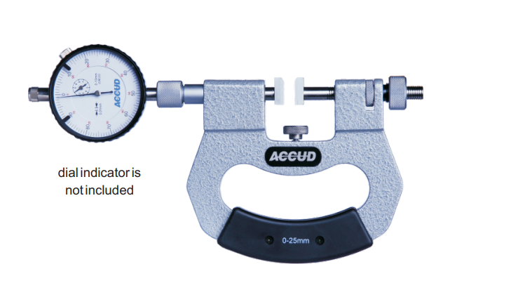 ACCUD Saatli Çatal Mastar 0-300mm | 431 Serisi