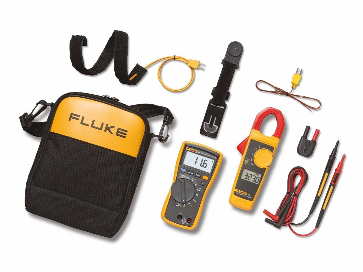 Fluke HVAC True RMS Multimetre ve Pens Metre Kombo Kiti | FLUKE-116/323 KIT
