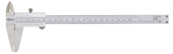 Mitutoyo Verniyerli Kumpas 0-200/0-8'' 0,05mm (Metrik/İnç) | 530-114