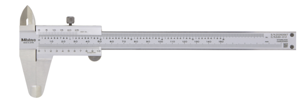 Mitutoyo Sürmeli Kumpas 0-150mm/0-6'', 0,02mm, Metrik/İnç | 530-312