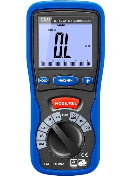 CEM Miliohmmetre ve Dijital Multimetre | DT-5302