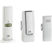 TFA Su Basma Dedektörlü Akıllı Sıcaklık ve Nem Takip Seti | WH305-B