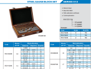 ACCUD Çelik Johnson Mastar Seti (32 Adet) | 512 Serisi (Kalite 1)