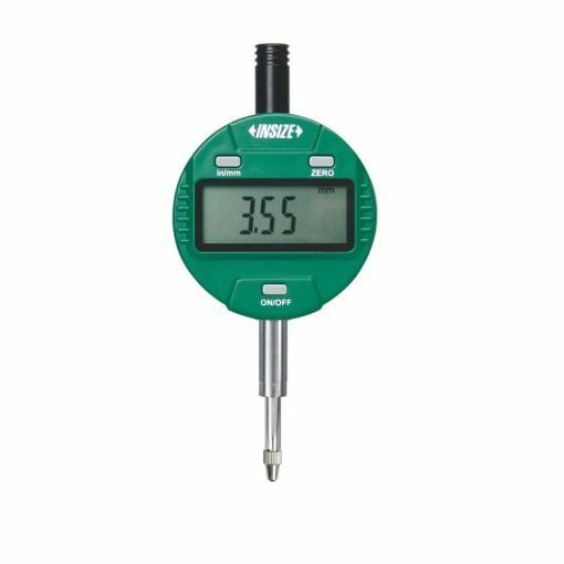 INSIZE Dijital Komparatör Saati - Otomatik Kapanmaz, Düz Kapaklı 12.7mm/0.5'' | 2113-101F