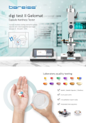 Bareiss Otomatik Kapsül ve Yumuşak Jel Sertlik Test Cihazı | GELOMAT