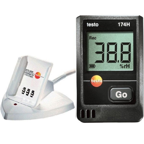Testo Sıcaklık ve Nem Datalogger Seti | Testo 174H