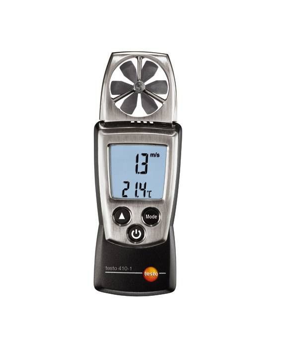 Testo Anemometre (Hız+Sıcaklık) | Testo 410-1